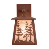 Rustic Lodge 1 - Light Outdoor Wall Lantern