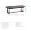Banc rembourré Verlie