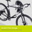 delta Alloy Wall Mounted Foldable 2 Bike Rack With Shelf