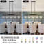 Lustre en cristal 5 lumières moderne avec hauteur réglable, luminaire suspendu à intensité variable pour îlot de cuisine et salle à manger