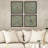 " Verdigris Pattern S/4 " by Cardoza 4 - Pieces