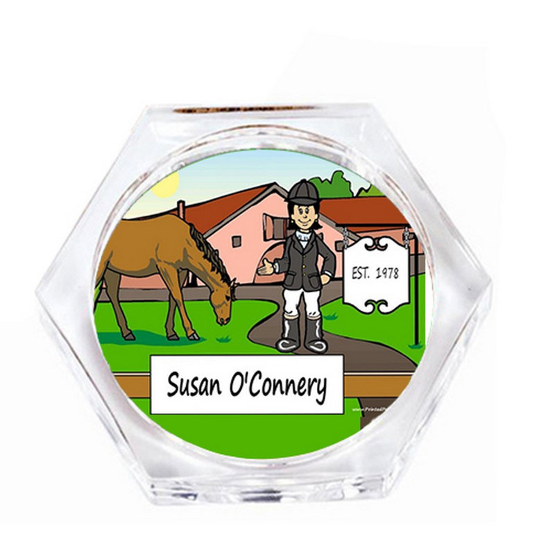 Ensemble de 4 sous-verres personnalisés, Oui