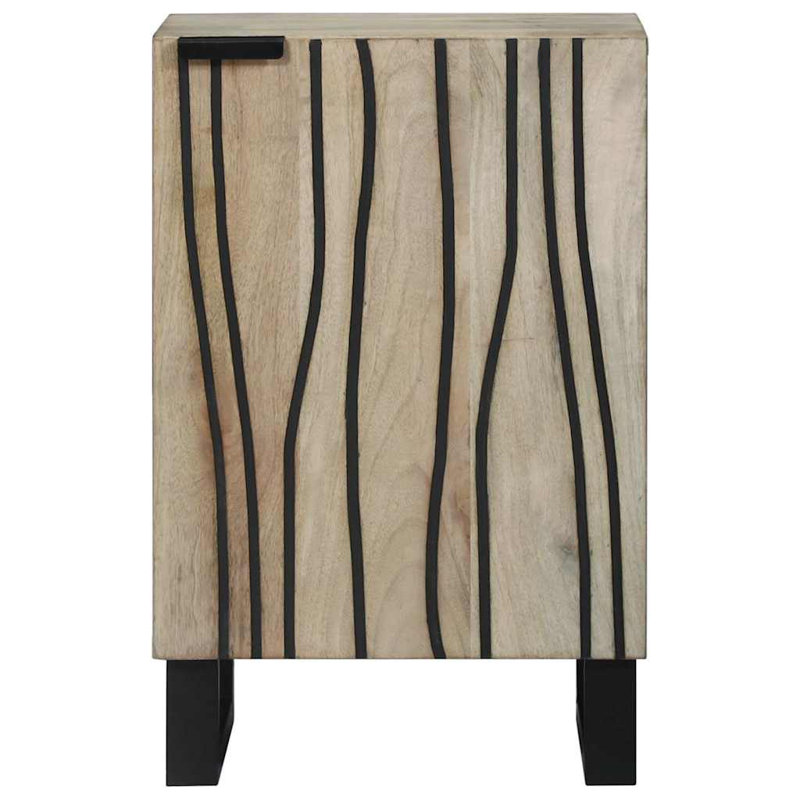 Bathroom Cabinet With Shelf 38 X 33.5 X 58 Cm, White