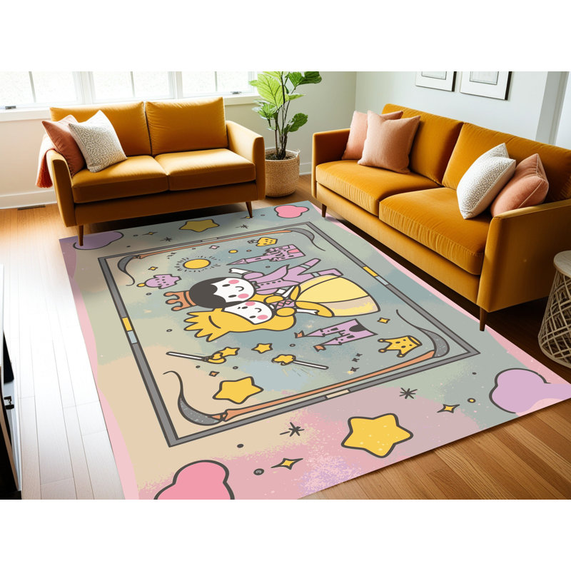 Tapis Harriet Bee, Rectangulaire 2 pi x 3 pi