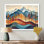 «Gerwyn Autumn Mountains In The Canopy I», reproduction d'art sur toile