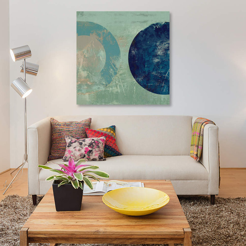 « odeon iv », impression sur toile, H 37 po x l 37 po x P 1,5 po, Pas de tapis, Papier d'art encadré noir
