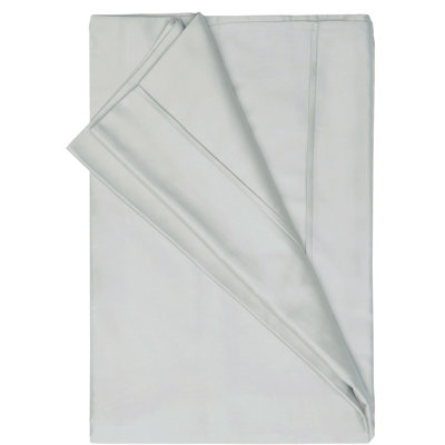 Plain Dye 200 TC Egyptian-Quality Cotton Percale Flat Sheet