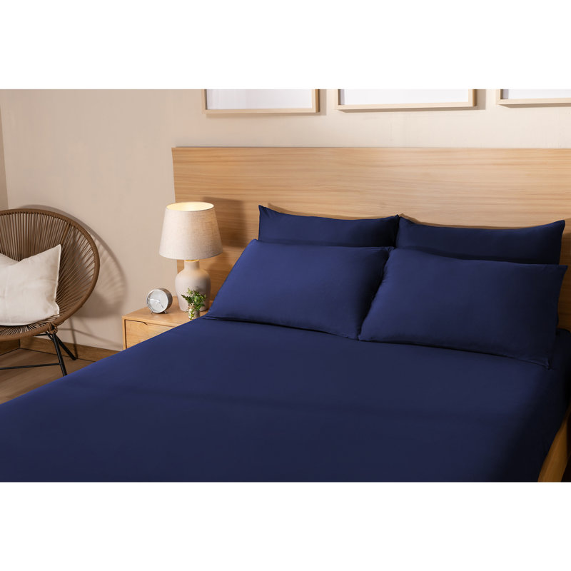 REST Evercool® 4-Piece Cooling Sheet Set – Award Winning, Breathable Moisture-Wicking Bed Sheets with Ionic+ Self-Cleaning Fabric, Ultra-Soft & Deep Pocket Fitted Sheet for Hot Sleepers, Machine Washable