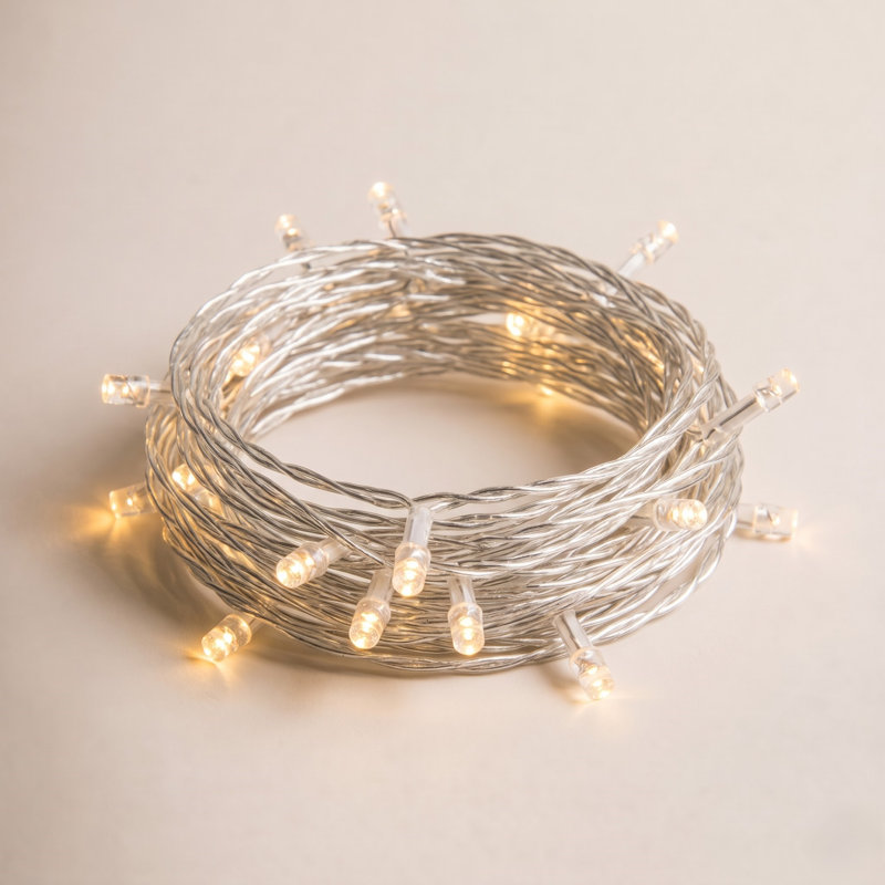 400 lumières à DEL 32 pi, Blanc chaud