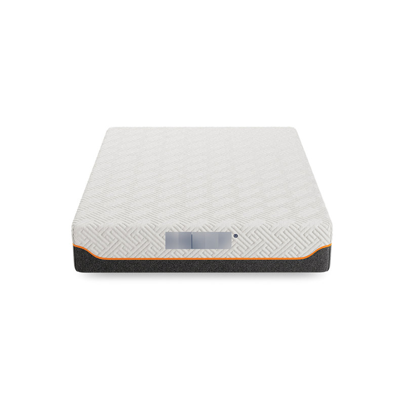 Très grand matelas de 11,5 po de style très grand, mousse à mémoire de forme gris anthracite et housse pour un repos confortable