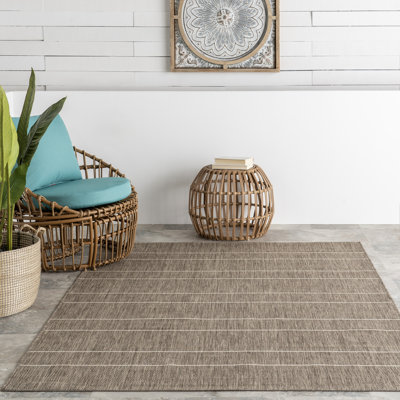  Tapis rayé intérieur / extérieur Alaina