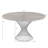Lamasar Round Metal Base Dining Table-1072488201