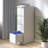 Malaja 52.4"H Metal Vertical Filing Cabinets with 4 Drawers Lockable For Home Office A4/Letter/Legal-1888341420