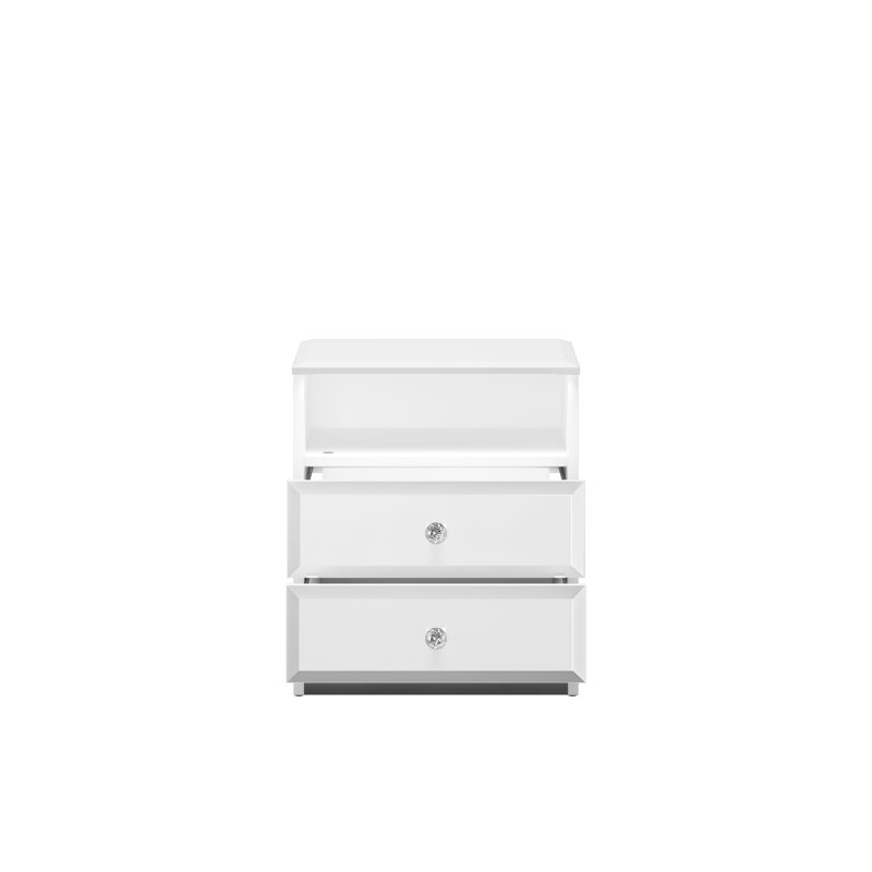 Poe 45cm W Bedside Table