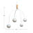 Luminous Sphere Frosted Glass Pendant
