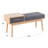 Himmel Polyester Blend Upholstered Storage Bench-1763460257