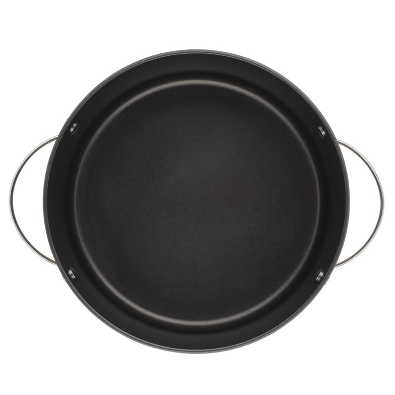 Charcoal 10-Quart Nonstick Aluminum Stockpot with Lid