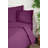 Premium 100% Cotton Ranforce Double Quilt Cover Set, Purple | Includes 1 Duvet Cover (78.7 x 78.7 inches) & 2 Pillowcases (31.5 x 31.5 inches) | 155 Thread Count, Durable & Machine Washable at 86°F | Elegant Home Bedding-112233322-112233338