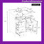 Meuble-lavabo de salle de bain autoportant de 30 pouces avec lavabo - Armoire de rangement moderne en bois d'hévéa-859474967