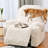 4-Piece Recliner Cover Set, Geometric Jacquard Plush Slipcover with Anti-Slip Bottom – Soft Fuzzy Furniture Protector for Sofa & Recliner, Pet and Kid Friendly (Fits up to 22" Seat)-1065266804