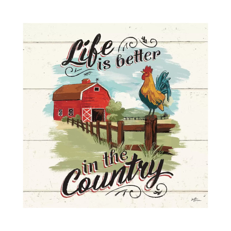 Farm Life III by Janelle Penner - Wrapped Canvas Print, 30.48 cm H x 30.48 cm W