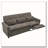 82"Chenille Fabric Pullt Out Sleeper Sofa Bed-508867834