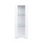 Armoires de rangement avec lampe en aluminium