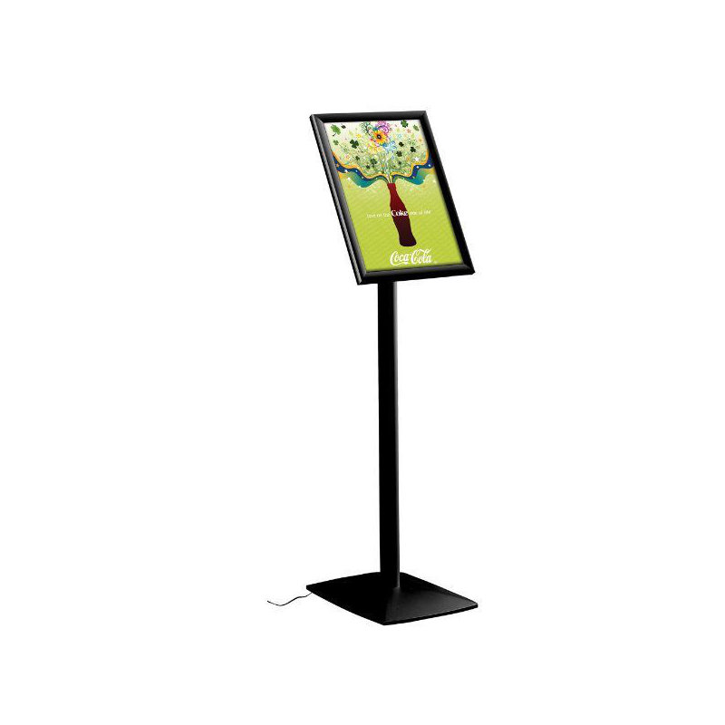 Porte-affiche flexible avec boîte à DEL, H 12,26 po x l 18,26 po