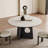 White&Black Round Sintered Stone Dining table-1492772134