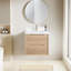 Meuble-lavabo mural avec lavabo et 2 tiroirs-1396314937