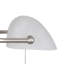 Lampe argentée 14,5 po Amann