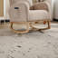 Chaise berçante d'appoint moderne avec pieds en bois massif, tissu doux et poche latérale pour porche respirant-2135237615