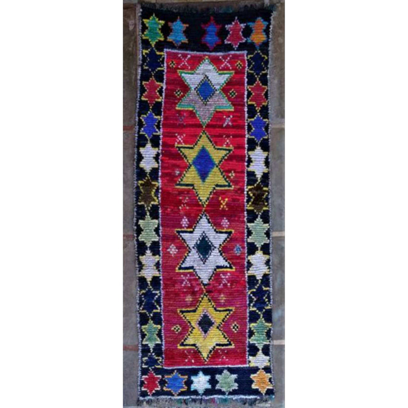 Ardella Moroccan Hand Woven 120cm X 360cm Area Rug