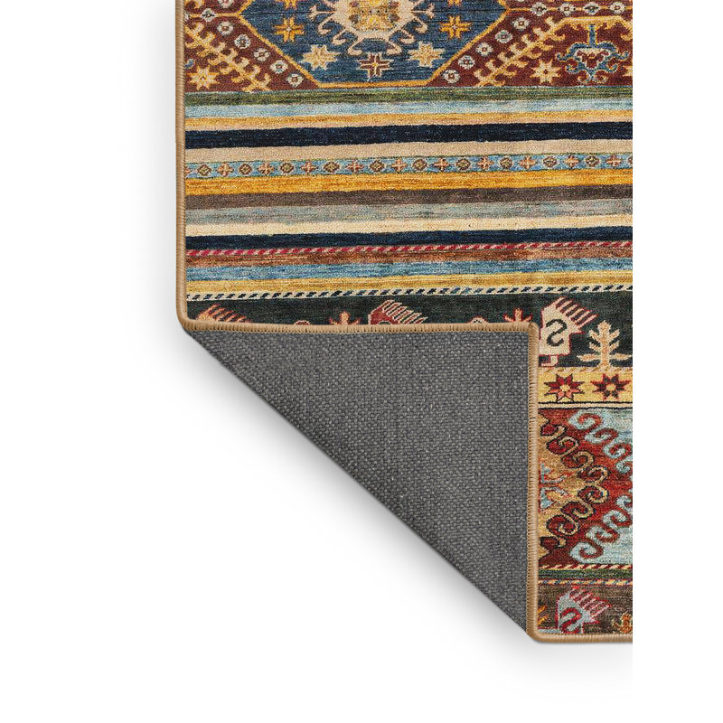 Abstract Indoor Rug, Rectangle 7' x 9'