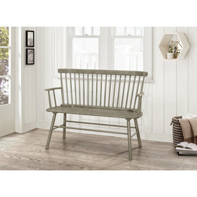 Patio Garden Bench | Weatherproof Outdoor Seating | Carved Detailing
