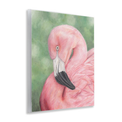 «Blush Flamingo Visage» par Connie Resch