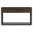 55" Console Table, Rustic Wooden Entryway Table With Storage Drawers And Open Shelf, Elegant Sofa Table For Hallway And Living Room-123576864