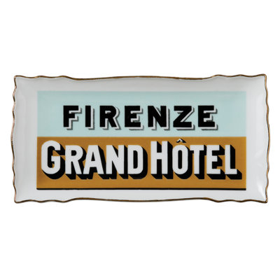 Grand Tour Italie, plateau Firenze Grand Hotel