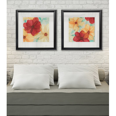 " Flash Of Spring I " 2 - Pieces Painting Print