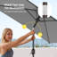 Parasol carré de 78 po Sabery-511861023
