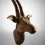 Alpine Decorative Alpine Goat Bust