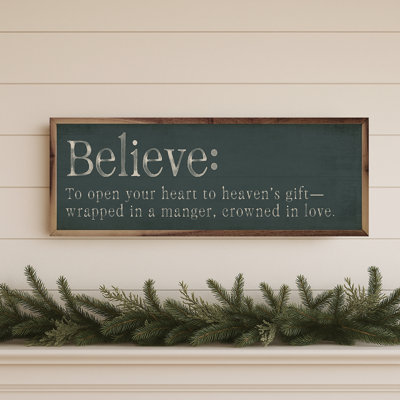 Définition Believe