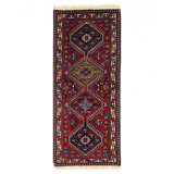 Fine Hand knotted Persian Yalameh runner 2'X4'11"