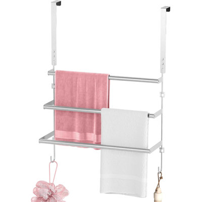 Towel Rack Behind The Door