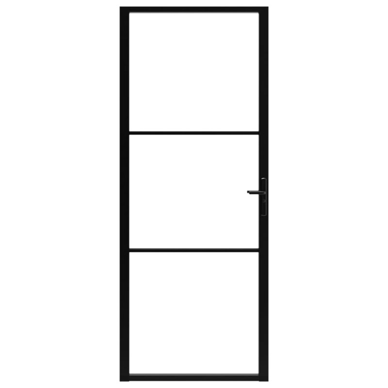 Hobucken Glass Internal Door, 201.5cm H x 83cm W x 35cm D