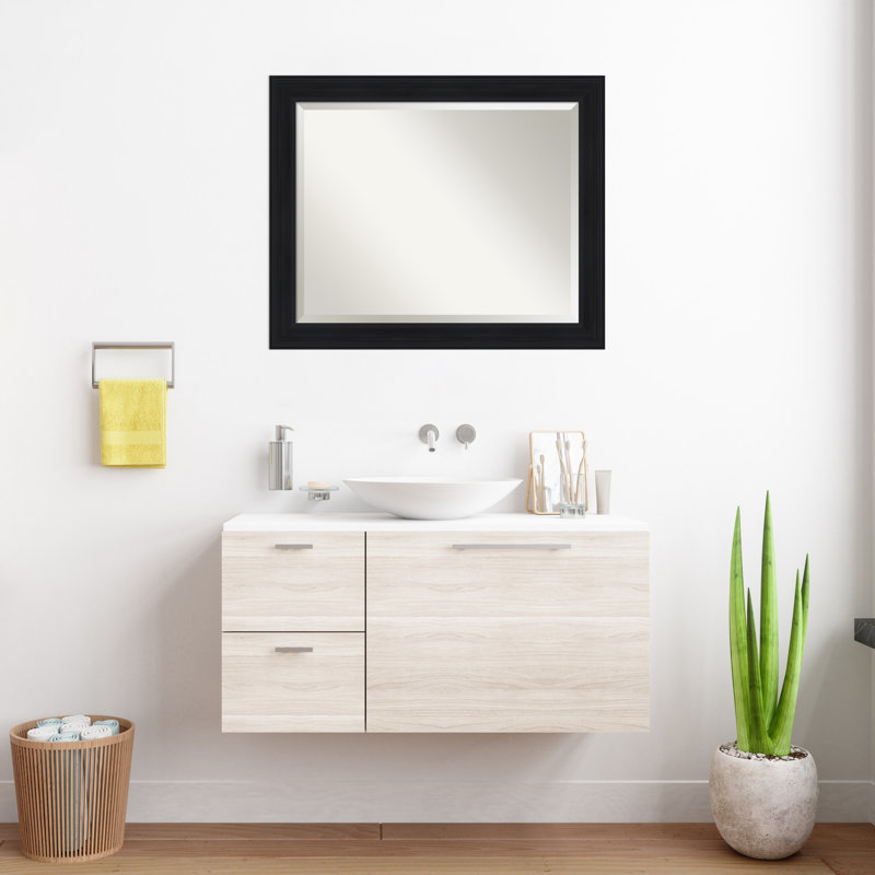 Miroir mural de salle de bain Abbey, 26,75 po x 32,75 po