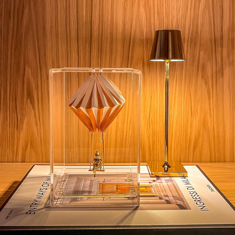 Poldina Pro Micro Table Lamp, Glossy Gold