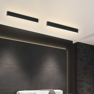 LED Deckenleuchte 1-flammig Lakeem, 54 cm