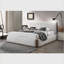 Lit en tissu blanc de qualité supérieure-617595025