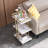 Metal Frame Utility Cart, Rolling Cart, Multi-Purpose Trolley-61710945